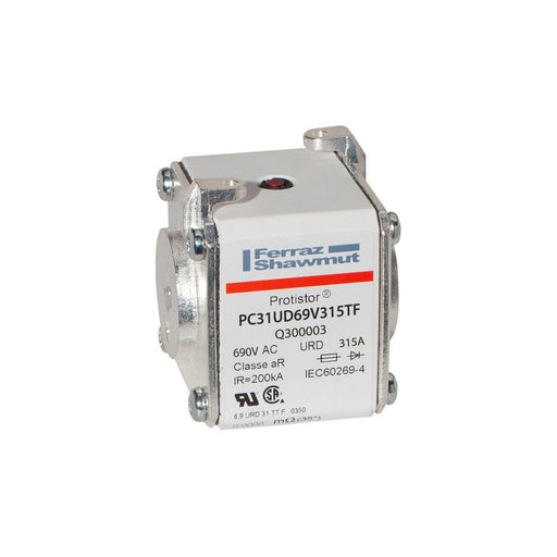 Mersen - HRC-Sicherung Sicherungseinsatz aR PC31UD69V315TF Gr.31 AC690V 315A − 3 Stück