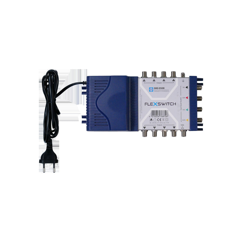 Wisi - Multischalter Standalone DXS 0508 5in8,TERR.aktiv