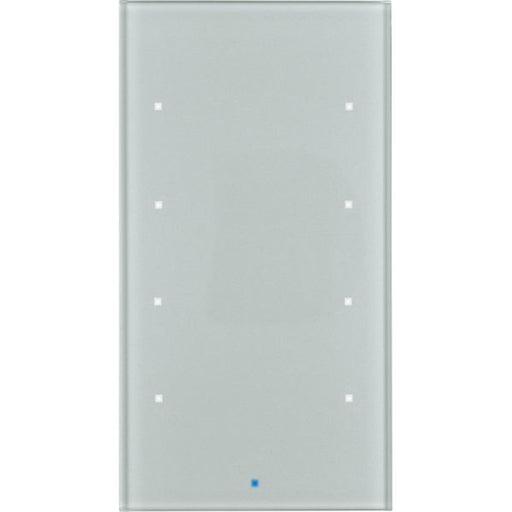 Berker - Bussystem-Tastsensor Glas-Sensor 4fach 75144034 alu