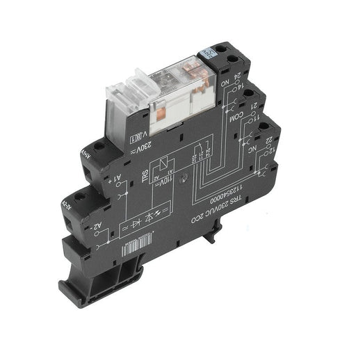 Weidmüller - Schaltrelais Koppelrelais TRS 48VUC 2CO 48V UC 10 %,2W(AgNi) − 10 Stück