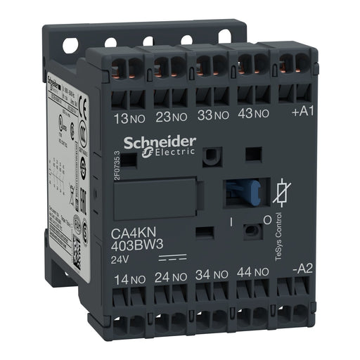 Schneider Electric - Hilfsschütz, Relais Hilfsschütz CA4KN403BW3 4S, 24V DC