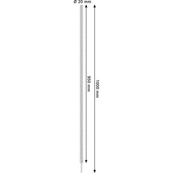 Bosch - Bohrer PRO SDS plus-5X 2608707254 Hammerbohrer 20 x