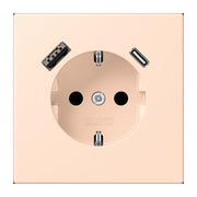 Jung - Steckdose SCHUKO Steckdose LC 1520-15 CA 228 rose pale (32091)
