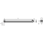 Somfy - Rohrmotor LT 50 Vectran 1242624 45/12 DS 78