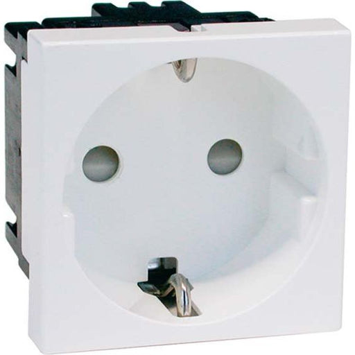 Peha - Schalter-/Steckdosenkombination SCHUKO-Steckdose 1-fach ws D 6211.02 EMS SI 16A 250V 2-pol