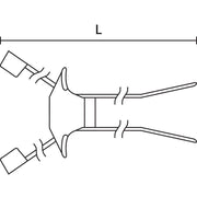 HellermannTyton - Kabelbinder Befestigungsbinder T50SDSBS5-MC5-BK-D1 150x4,6 − 500 Stück