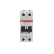 ABB Stotz S&J - Leitungsschutzschalter Sicherungsautomat S202M-D2 10 kA, 2 A, 2P