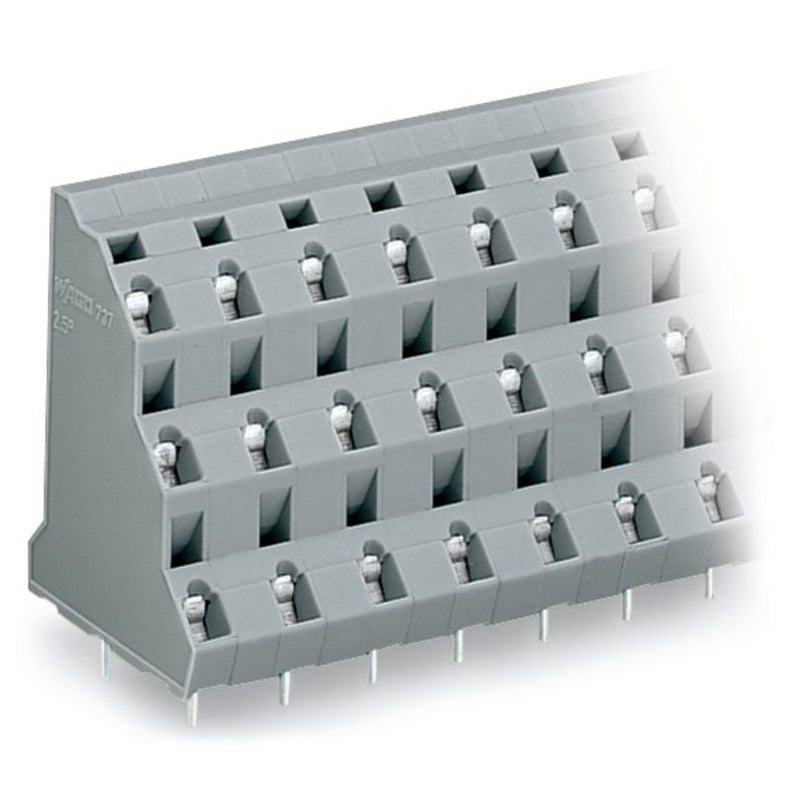 WAGO - Leiterplattenklemme Dreistock-Leiterplattenkl. 737-754 2,5mm² − 28 Stück