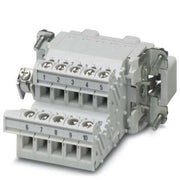 Phoenix Contact - Kontakteinsatz für Rechtecksteckverbinder Klemmenadapter HC-B 10-A-UT-PER-M − 5 Stück