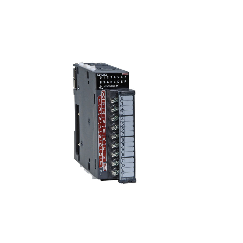 Mitsubishi Electric - SPS-Digitales Ein-/Ausgangs-Modul Digitalausgangsmodul LY10R2 24VDC/240AC, 16E