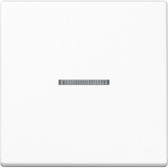 Jung - Abdeckung/Bedienelement für Installationsschalterprogramme Wippe A 101 KO5 BF WW f.Taster KO