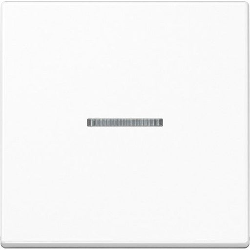 Jung - Abdeckung/Bedienelement für Installationsschalterprogramme Wippe A 101 KO5 BF WW f.Taster KO