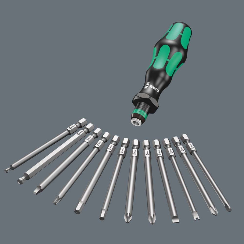 Wera - Bit-Set Schraubendreher 059298 Falttasche 7-tlg