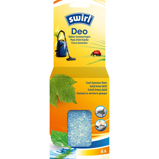 Swirl - Zubehör/Ersatzteile für Bodenpflege Staubsauger-Deo-Perlen KühlerSommerregenVE4 − 7 Packung