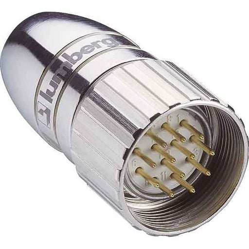 Belden - Rundsteckverbinder, feldkonfektionierbar (Industriesteckverbinder) PROFIBUS-Steckverbinder 0976 PMC 202 12-pol. − 5 Stück