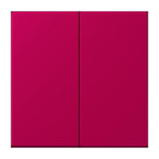 Jung - Abdeckung/Bedienelement für Installationsschalterprogramme Wippe für Taster 2fach LC 102 230 rouge rubia