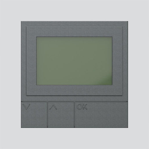Siedle&Söhne - Funktionsmodul für Türkommunikation Display-Ruf-Modul DRM 612-02 DG Dunkelgrau-Glimmer − 1 Stück