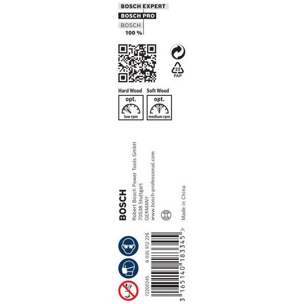 Bosch - Bohrer PRO Wood 2608597625 Holzschlangenbohrer