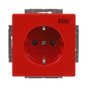 Busch-Jaeger - Steckdose SCHUKO Steckdosen-Einsatz 20 EUCKS/DV-12-82101 rot RAL 3020