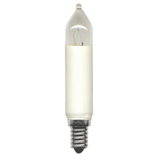 Scharnberger+Hasenbein - Allgebrauchsglühlampe Kerzenform Schaftkerze 20x113mm 57585 (VE3) E14 14/16V 4W elfen