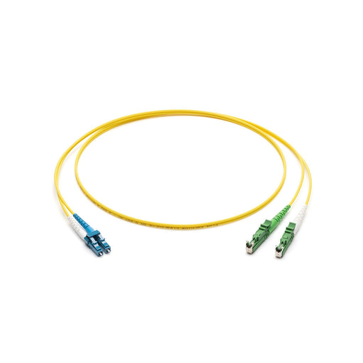 Corning - Patchkabel LWL LWL-Pat. E2000(APC)/LC F04LA02G2Z20002M OS2 2m gelb