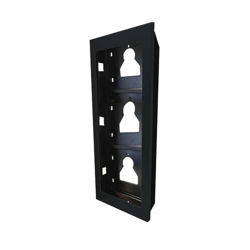 Comelit - Montageelement für Türstation Montagerahmen UT9163B 3 Module, sw