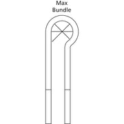 HellermannTyton - Befestigungsschelle für Kabel/Rohre Befestigungsschelle H10P-N66-NA-M1 − 1000 Stück