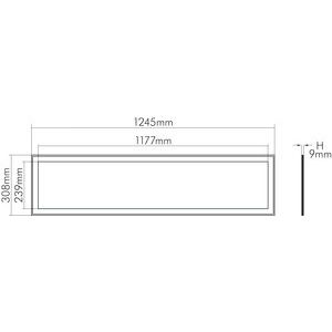 Nobile - Decken-/Wandleuchte LED-Panel 1570701243 dim 1-10V