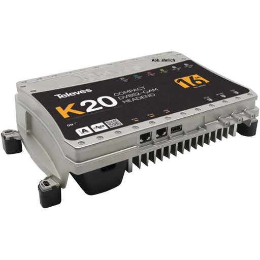 Televes - Kompakt-Kopfstelle Kompaktkopfstelle K20-24 24 Tr. DVB-S2 in QAM