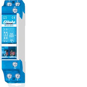 Eltako - Installationsrelais Schaltrelais f.Reihen-EB R12-200-230V 2S 16A
