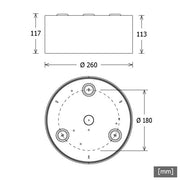 LTS Licht&Leuchten - Downlight/Strahler/Flutlicht LED-Anbaudownlight VTFL-A 102.840 si 840, si