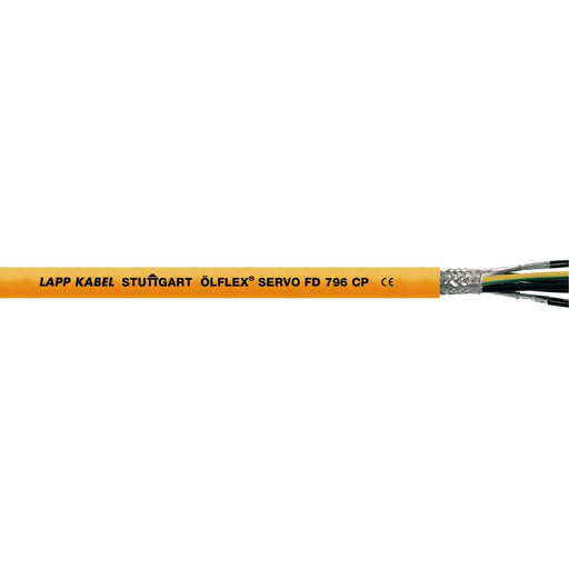 Lapp Kabel&Leitung - Energiekabel < 1 kV, für ortsveränderlichen Einsatz ÖLFLEX SERVO FD 796 CP 0027956 4G25