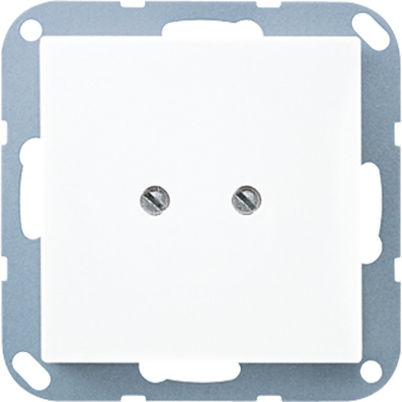 Jung - Abdeckung/Bedienelement für Installationsschalterprogramme Blindplatte aws A 561 B WW