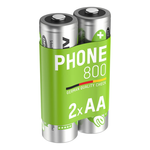 Ansmann - Akku Mignon DECT-Telefon 5030902 VE2 Bli NiMH AA 800mAh
