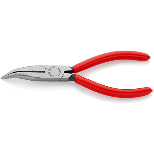 Knipex - Telefonzange Flachrundzange 25 21 160 SB mit Schneide, 160mm
