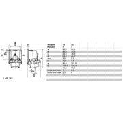 Bals Elektrotech - CEE-Gerätestecker (IEC 60309) Aufbau-Gerätestecker 26004 7p 400V 6h IP67