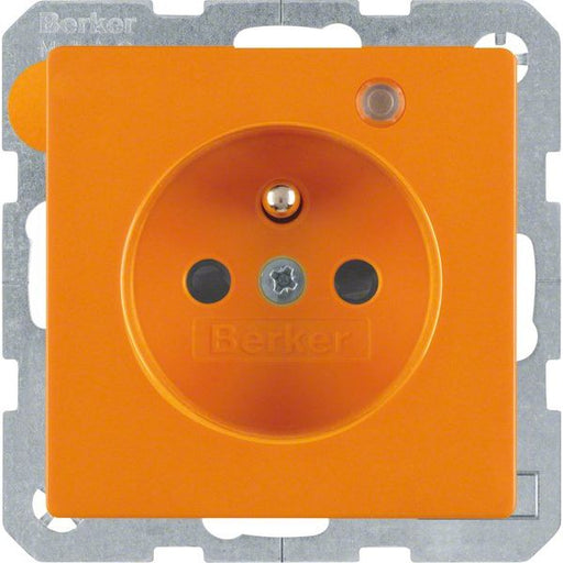 Berker - Steckdose or samt 6765096014 Kontroll-LED