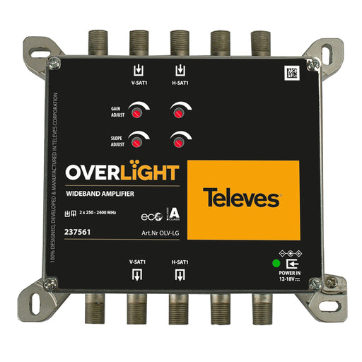 Televes - SAT-Verstärker Widebandverstärker OLV-LG Overlight, 13db