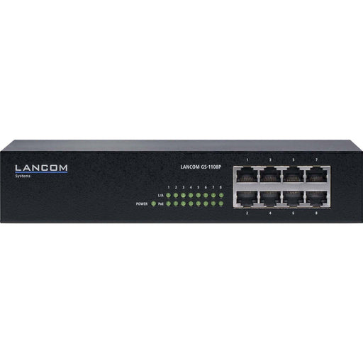 LANCOM - Netzwerk Switch Ethernet Switch GS-1108P integr. Netzteil