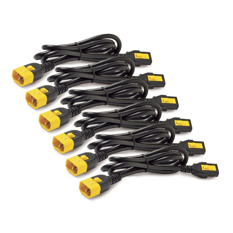 APC - Netzanschlussleitung Stromkabel-Set AP8702S-WW verriegelbar, 0.6 m