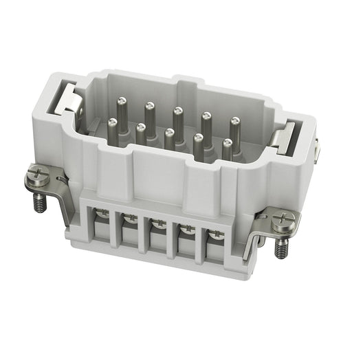 Walther Werke - Kontakteinsatz für Rechtecksteckverbinder Stifteinsatz B10 710774 0,5-4qmm 20-12AWG