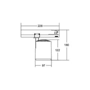Brumberg Leuchten - Downlight/Strahler/Flutlicht LED-Schienenstrahler 230V 88186164DA 4000K