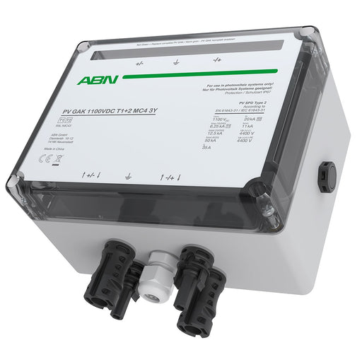 ABN - Photovoltaik-DC-Stringbox PV GAK Kombiabl. R9L1MC43 1MPPT,MC4-Steckverb