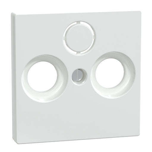 Merten - Einsatz/Abdeckung für Kommunikationstechnik Zentralplatte aws/gl 296725 für Antennendose
