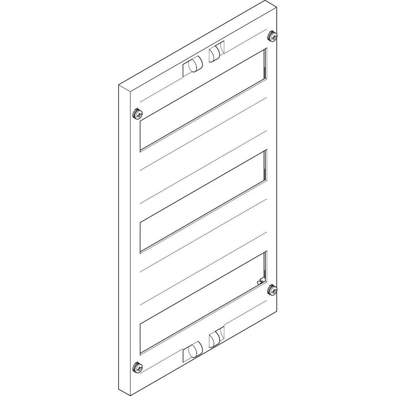 ABN - Abdeckung für Verteilerfeld Abdeckplatte FAO13N 250x450mm 1FB/3RE