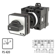 Eaton - Lastschalter Stufenschalter T3 32A T3-3-8313/Z 32A Zwischenbau