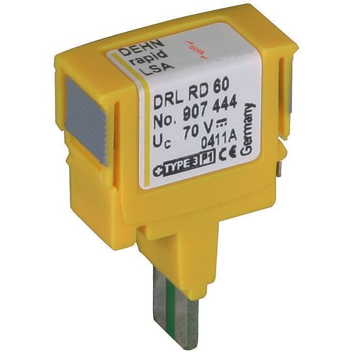 DEHN - Überspannungsableiter für Informations-/MSR-Technik ÜS-Ableiter DEHNrapid DRL RD 60 LSA Schutzstecker