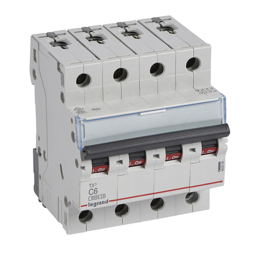 Legrand - Leitungsschutzschalter Legrand 403558 C6A 4-polig 6kA