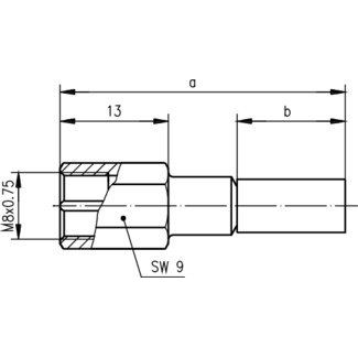 Telegärtner - Koax-Steckverbinder FME-Stecker 100025645 PP cr/cr − 5 Stück