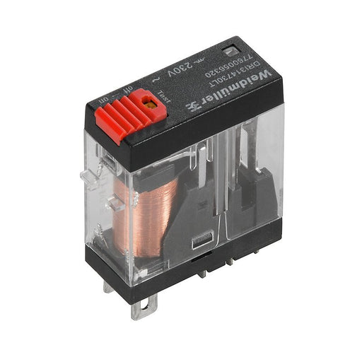 Weidmüller - Schaltrelais Miniatur-Industrierelais DRI314730LT 230VAC 1Wechsler − 20 Stück